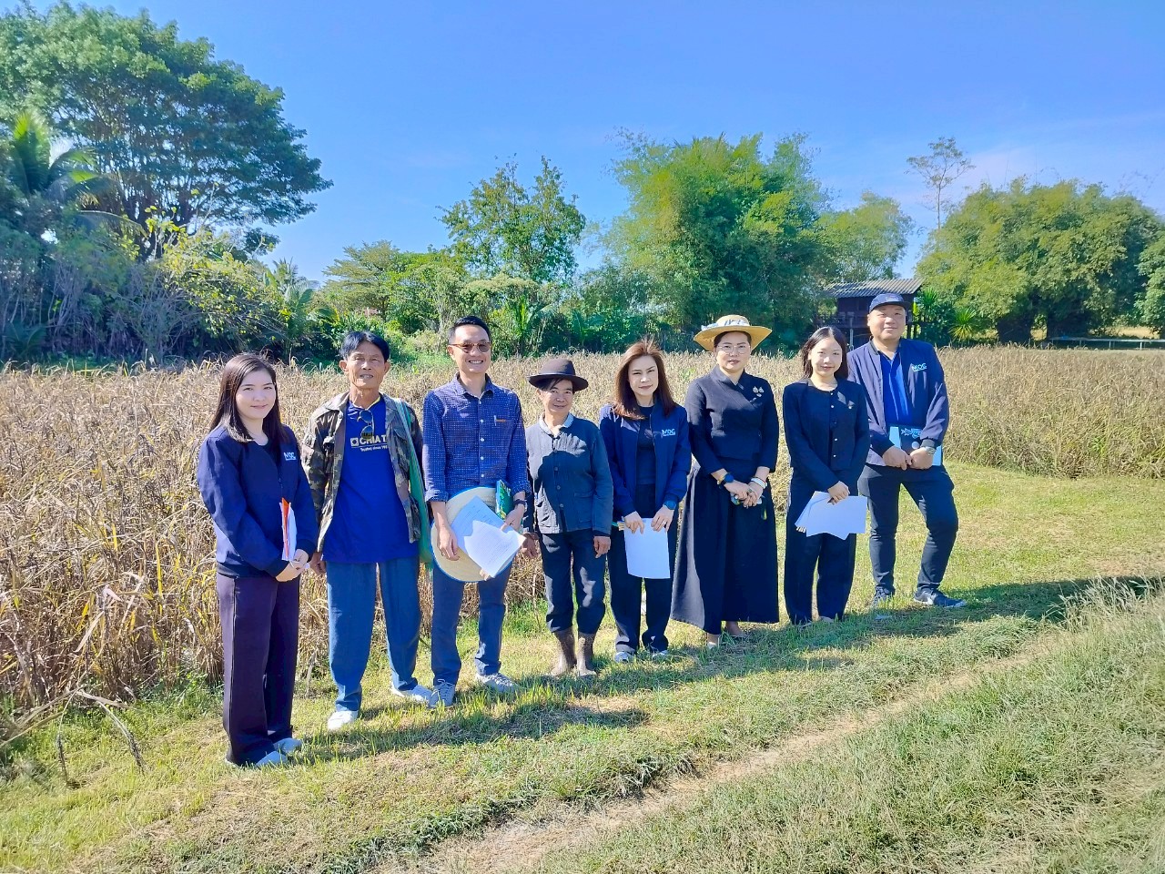 พช. ดอยสะเก็ด ร่วม ลงพื้นที่ตรวจประเมินคุณภาพสิ่งของชี้ทางภูมิศาสตร์ (GI) ไทย สินค้า “ข้าวก่ำล้านนา”