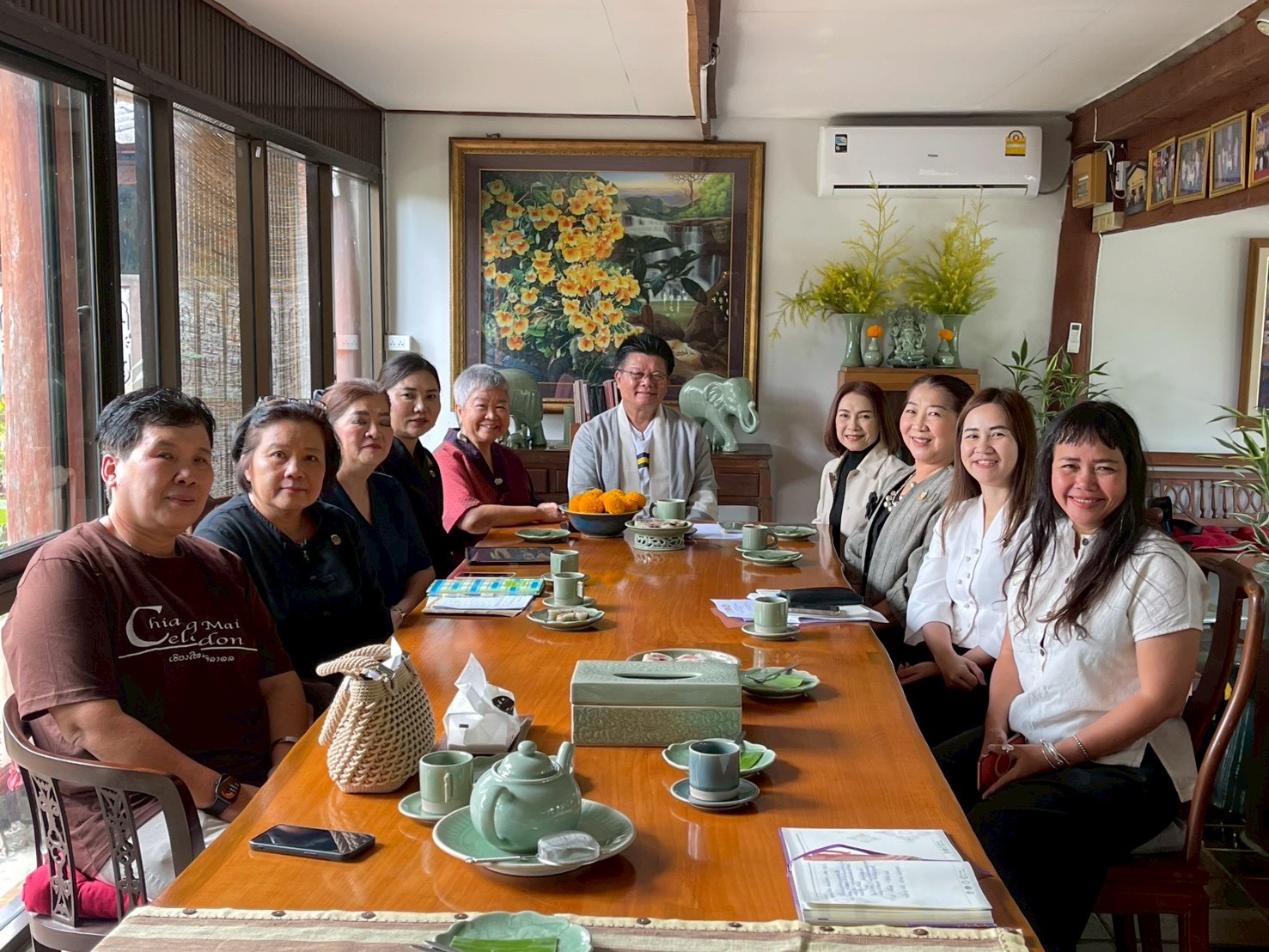 พช. ดอยสะเก็ด เตรียมความพร้อมสถานที่จัดกิจกรรมศึกษาดูงาน ณ เชียงใหม่ศิลาดล อำเภอดอยสะเก็ด